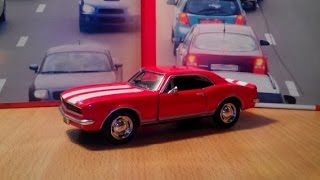 МАШИНКИ CARS chevrolet Camaro Z/28 1967 ГОД