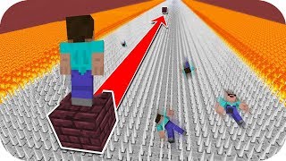 NOOB VS PARKOUR MAS LARGO DEL MUNDO 100 AÑOS DESPUES MIRA LO QUE PASO!! MINECRAFT TROLL