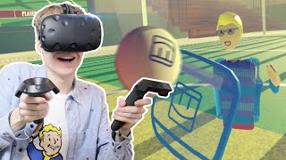SOCCER SHIELD MULTIPLAYER! | Rec Room VR (HTC Vive Gameplay)