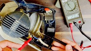 ? Перелом провода в дисковой пиле? Ремонтируем сами!