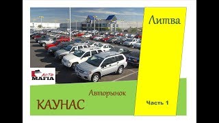 Авторынок ЛИТВА, КАУНАС! Цены на авто Август 2018. Часть 1