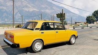 VAZ 2107 Lada Riva Add On + Tuning v1.1 - GTA V