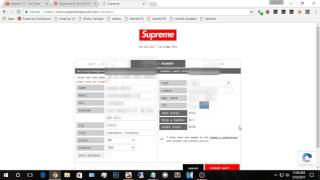 Supreme Supercop Pro Live  in Action Tutorial + Supreme x Comme Des Garcon x AF1. Best Supreme Bot!