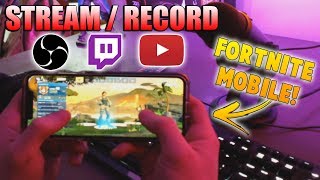 HOW TO STREAM FORTNITE MOBILE WITH OBS + FACECAM/HANDCAM! Elgato Settings + Game Sound