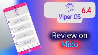 Viper OS 6.4 Review | on mido | ( Pie ) viper os for redmi note 4 | #NhSoft