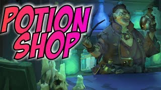 POTION SHOPS AND SKELETON THRONE HINTS // SEA OF THIEVES - Skeleton Thrones showing up?