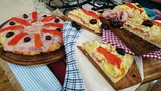 Pizza especial al molde