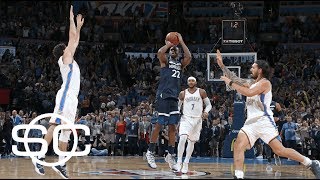 Andrew Wiggins' buzzer beater gives Timberwolves win vs. Thunder | SportsCenter | ESPN