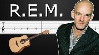 Losing My Religion - R.E.M. Guitar Tabs, Guitar Tutorial, Guitar Lesson