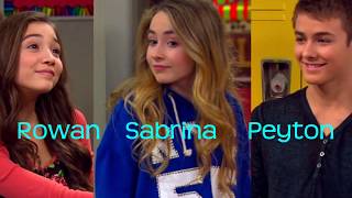 Peyton Meyer and Rowan Blanchard VS Peyton Meyer and Sabrina Carpenter