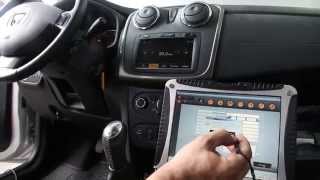 Dacia Sandero rear cam installation