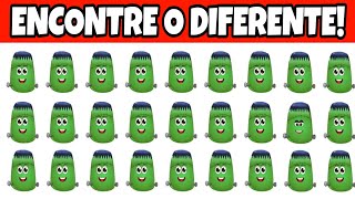 Qual é o emoji diferente - encontre o emoji diferente em 30 segundos! encontra o diferente 6