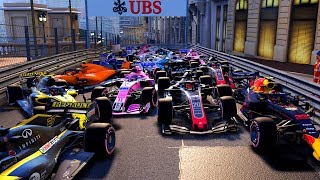 200 Dirty Drivers VS 1 Noob | F1 2018