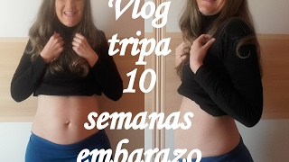 TRIPA 10 SEMANAS DE EMBARAZO / 10 weeks pregnant belly - YouTube (primer trimestre) 2017
