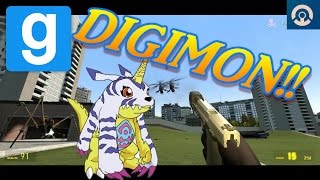 Garry's Mod Sandbox Freeplay  - Digimon For Life!