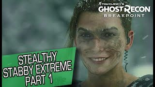 Tom Clancy’s Ghost Recon® Breakpoint - stealthy stabby gameplay - feat Fury - part 1