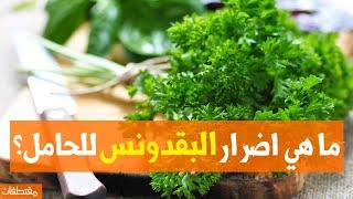 ما هي اضرار البقدونس للحامل؟