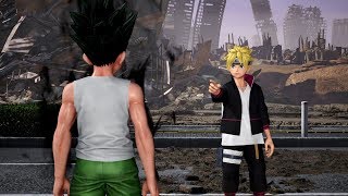 Jump Force - Boruto Saves Gon from the Umbras Cube (HD)