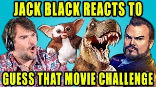 Celebs React To Guess That Movie Challenge (Ft. Jack Black)