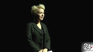Чулпан Хаматова выступила с программой «Пунктиром» в Альметьевске