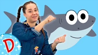 АКУЛЁНОК - BABY SHARK - Дискотека для детей - Учимся танцевать