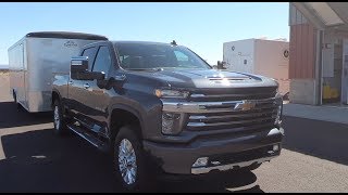 2020 Chevy Silverado HD trailer tech demo with Chevy engineer Ndikum Atang