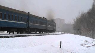 ТЭП70-0285 с поездом №372Л Черновцы-Могилёв
