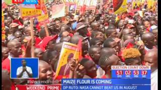 Maize flour is coming: Uhuru Kenyatta promises enough maize on the way