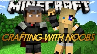 Minecraft | Crafting with Noobs [01] Introducing Bree! (Minecraft Survival)