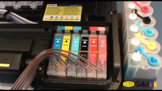 Epson Stylus Photo TX720WD e TX730WD - Instalação do CIS (Bulk Ink)
