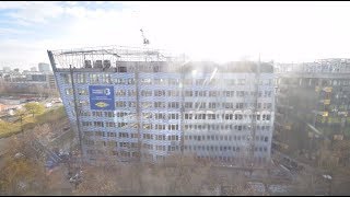 Timelapse : construction de Green Office Quartz, le nouveau siège de Colas