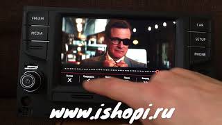 Оригинальная штатная магнитола MIB2-G MQB STD+6,5" для Volkswagen Golf 7 MK7