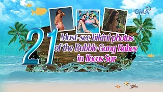WATCH: 21 must-see bikini photos of the 'Bubble Gang' babes in Ilocos Sur