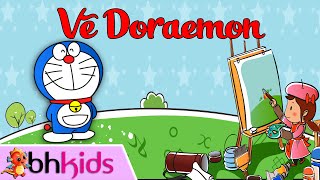 Vẽ Doraemon | Cách Vẽ Nhân Vật Hoạt Hình Đơn Giản