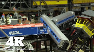 Lionel Operations: Heavy Traffic on Large Tubular Layout