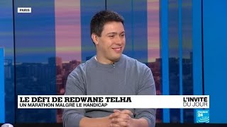 Redwane Telha : "Hémiplégique, je vais courir le marathon de Paris"