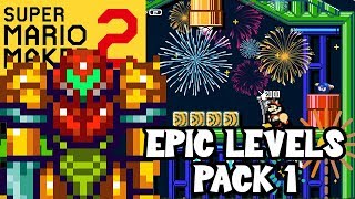 Super Mario Maker 2: EPIC LEVELS PACK #1 (Mario Maker 2 Best Levels)