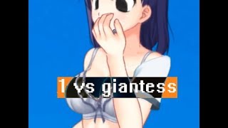 GTS vore game I 1 vs giantess