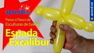 Como fazer uma espada de balões - Excalibur