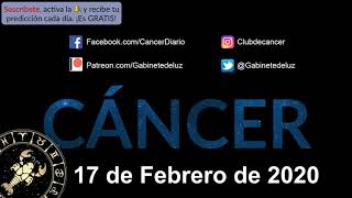 Horóscopo Diario - Cáncer - 17 de Febrero de 2020