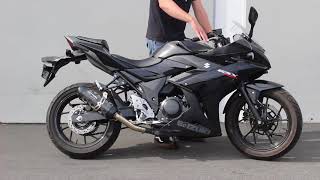 Two Brothers Racing - Our 2018 GSXR-250 S1R Slip-On vs. Stock Muffler Sound Clips