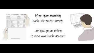 Credits and debits to your bank account