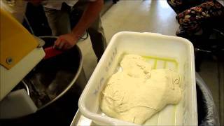 Learn How to Mix and Fold Wet Sticky Ciabatta Bread Dough