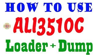 How to Use ALI3510C Loader Tool and Dump File to Recover Dead Receiver Complete Detail in Urdu/Hindi