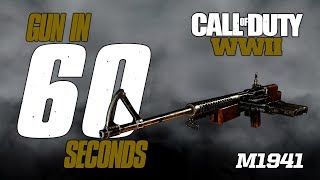 GUN IN 60 SECONDS: M1941 (CODWW2 CUSTOM CLASS GUIDE)