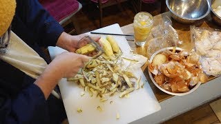 家族ごはん【 チキンカレー 】Dinner scenery of Japanese family