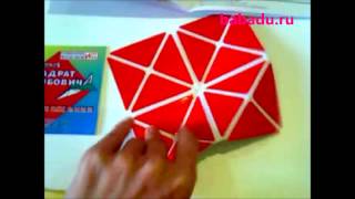 Квадрат 2-х цветов и сказка Игры Воскобовича
