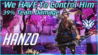 WHAT 39% of Team Damage!? Samito Hanzo vs Ml7 Overwatch Top 500 Hanzo