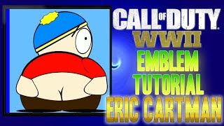 Eric Cartman ( South Park ) - Call of Duty COD WW2 WWII ( EASY ) Emblem Tutorial