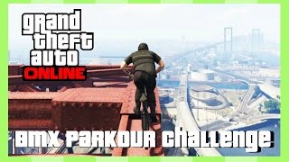 GTA 5 ONLINE : FUNNY JOBS | BMX PARKOUR CHALLENGE | MODDED JOBS REVIEW